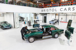 Bristol Cars' former service and restoration facility in west London