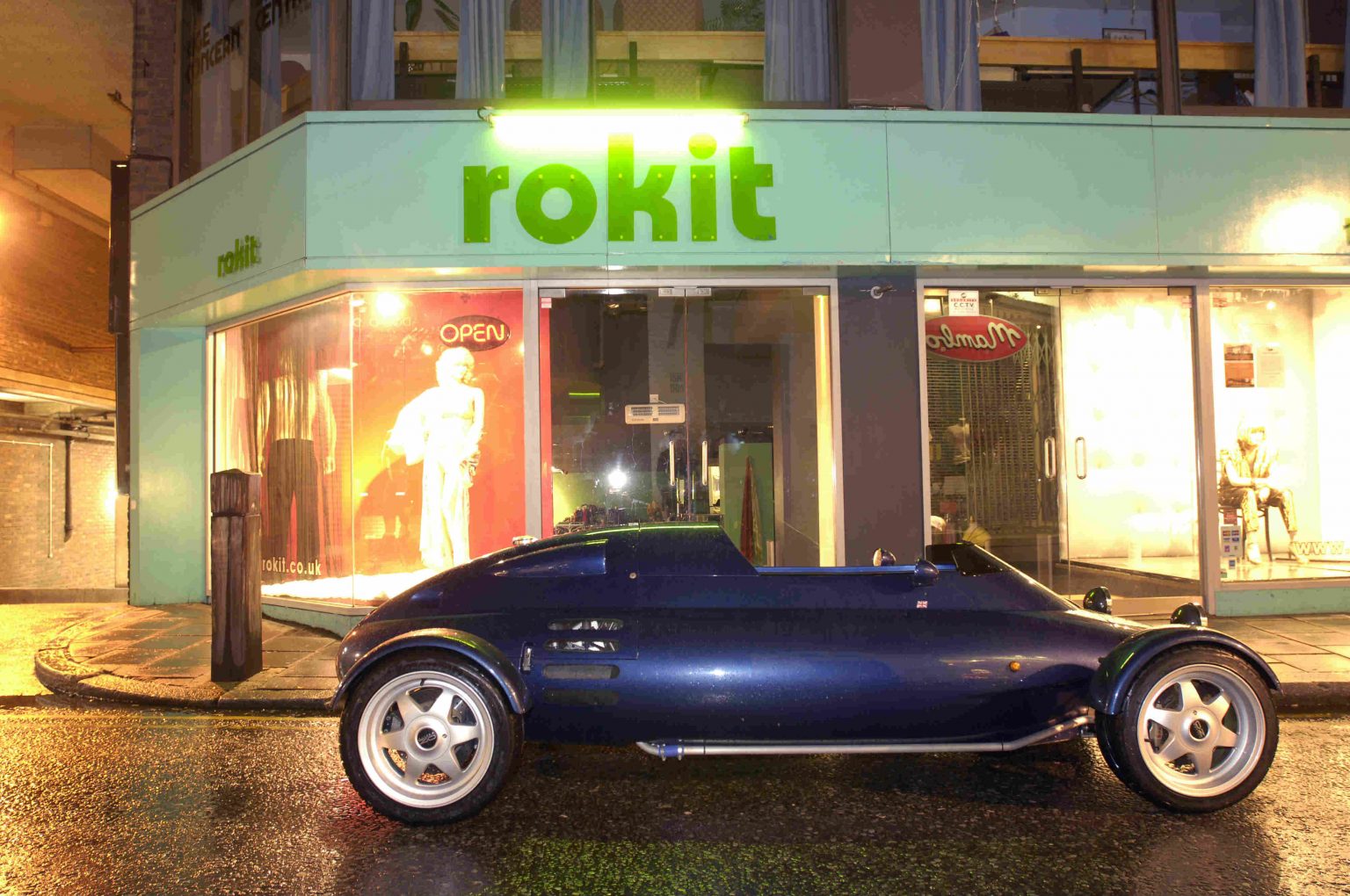 Driving the Light Car Company Rocket Gordon Murray's original