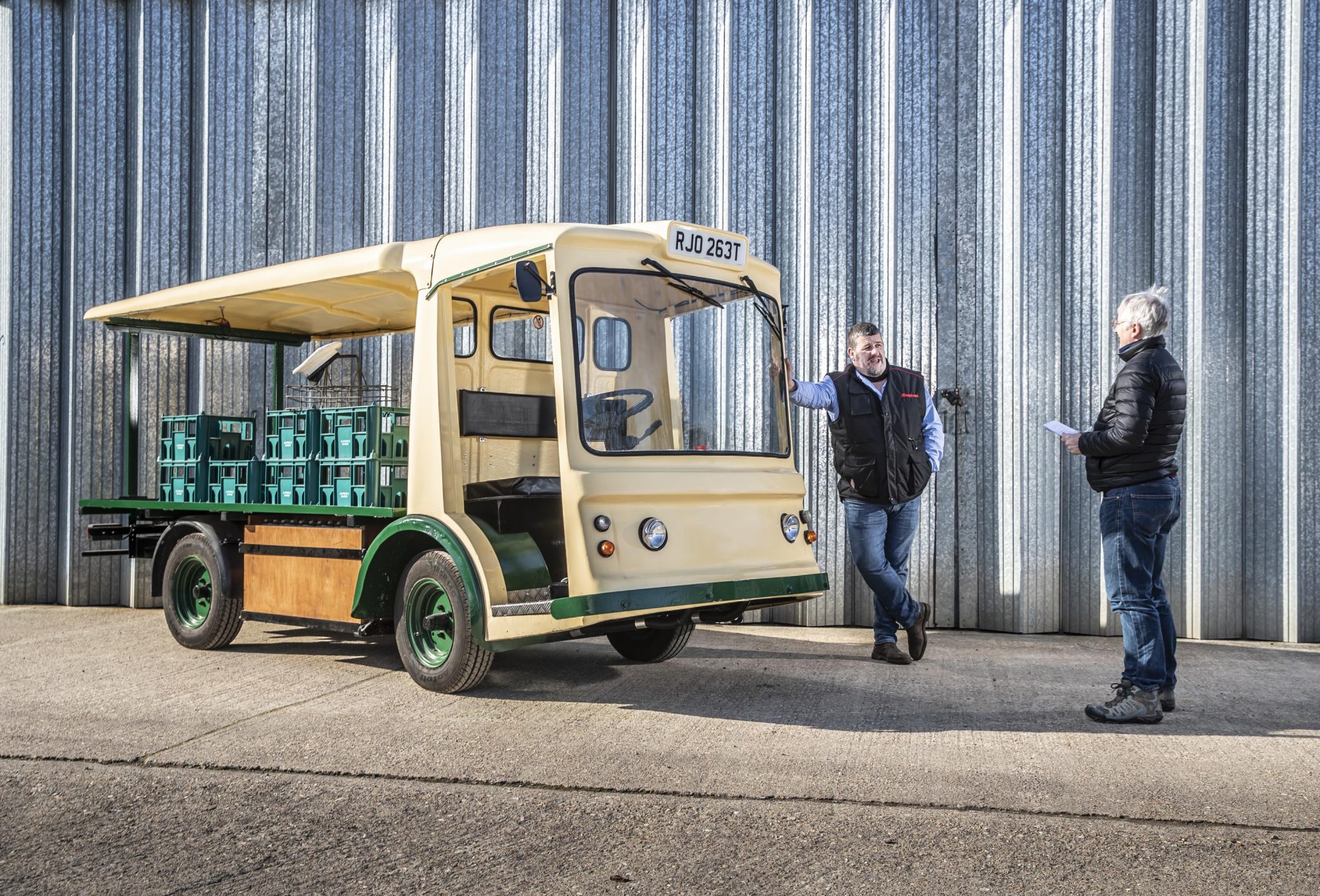 Vintage milk floats have gotta lotta bottle Hagerty UK