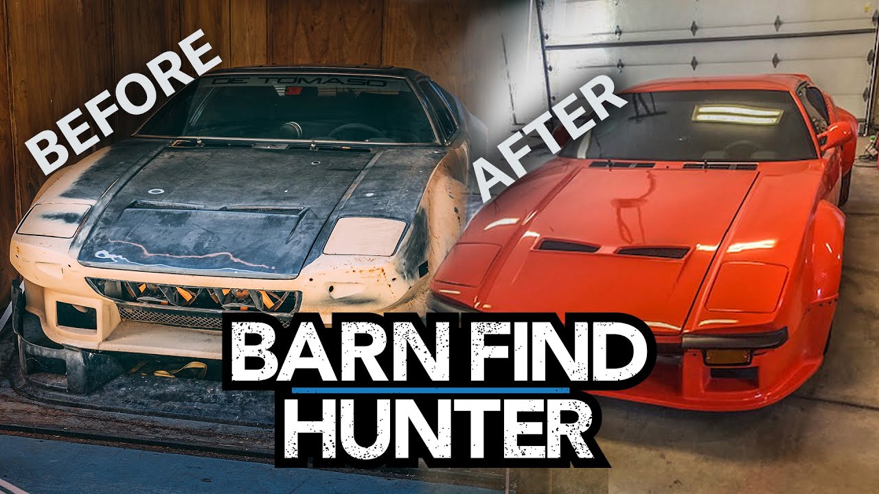 The De Tomaso Pantera we found is restored after 35 years | Barn Find Hunter
