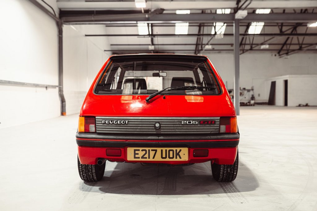 Hot hatch, even hotter price: Peugeot 205 GTi sells for £69,000