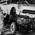 1953 Chevrolet Corvette assembly