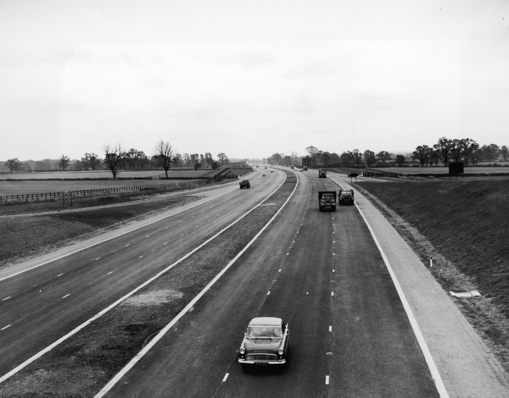 A Frame Insurance Freeze Frame: A blissfully empty M1 motorway | Hagerty UK