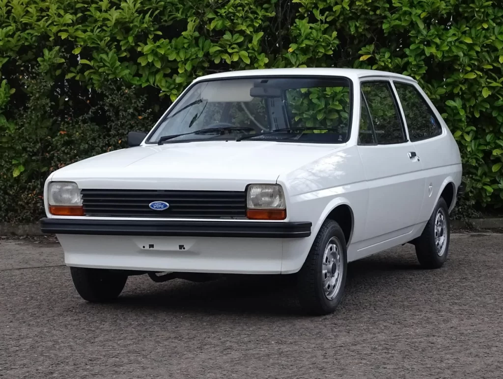 Time has stood still for this unregistered 1978 Ford Fiesta MkI