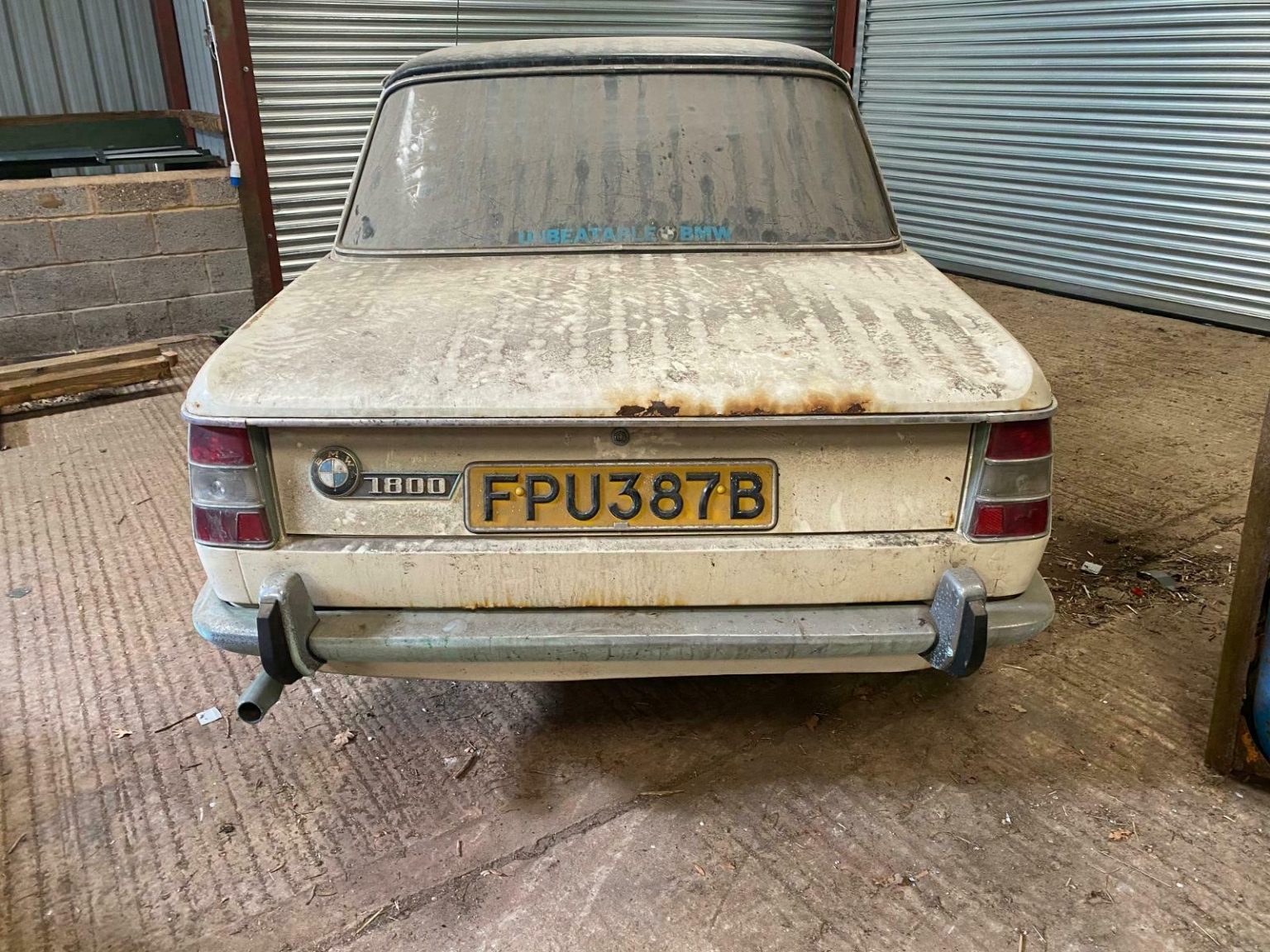 This Barn Find Bmw 1800 Is Dying For A Second Chance 