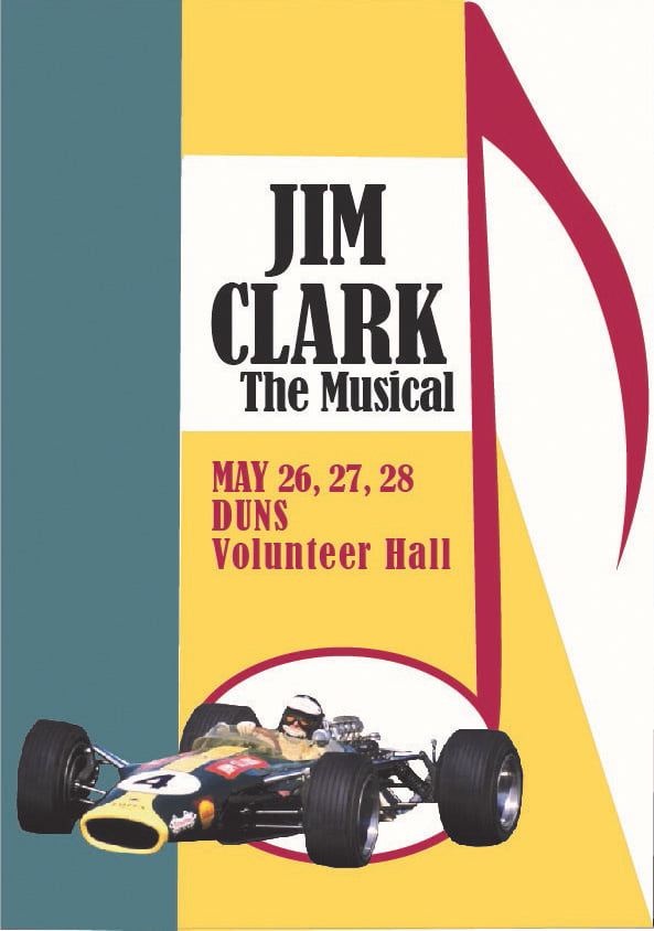 Jim Clark The Musical poster