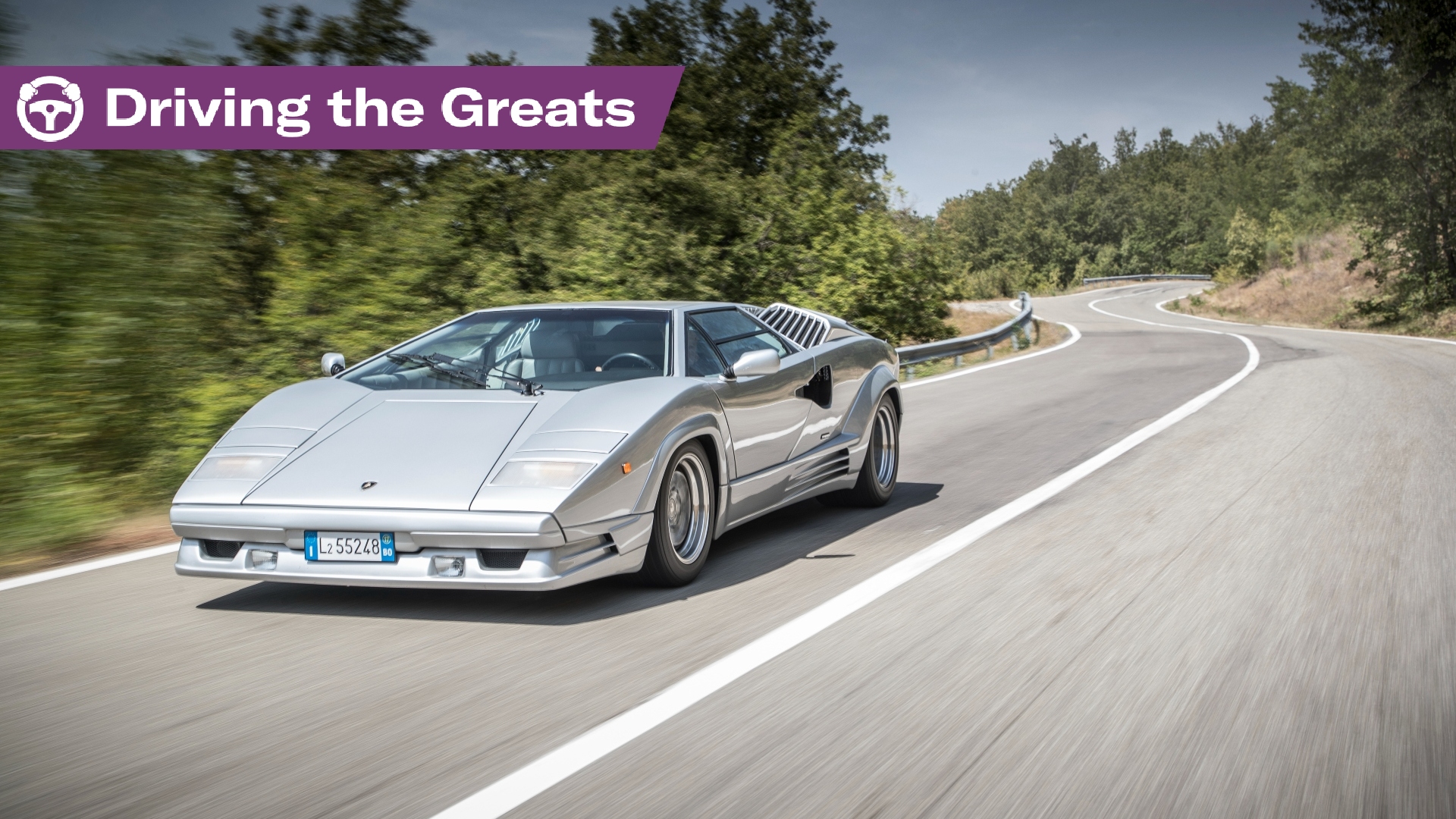 Driving the Greats: The Lamborghini Countach is terrifying and