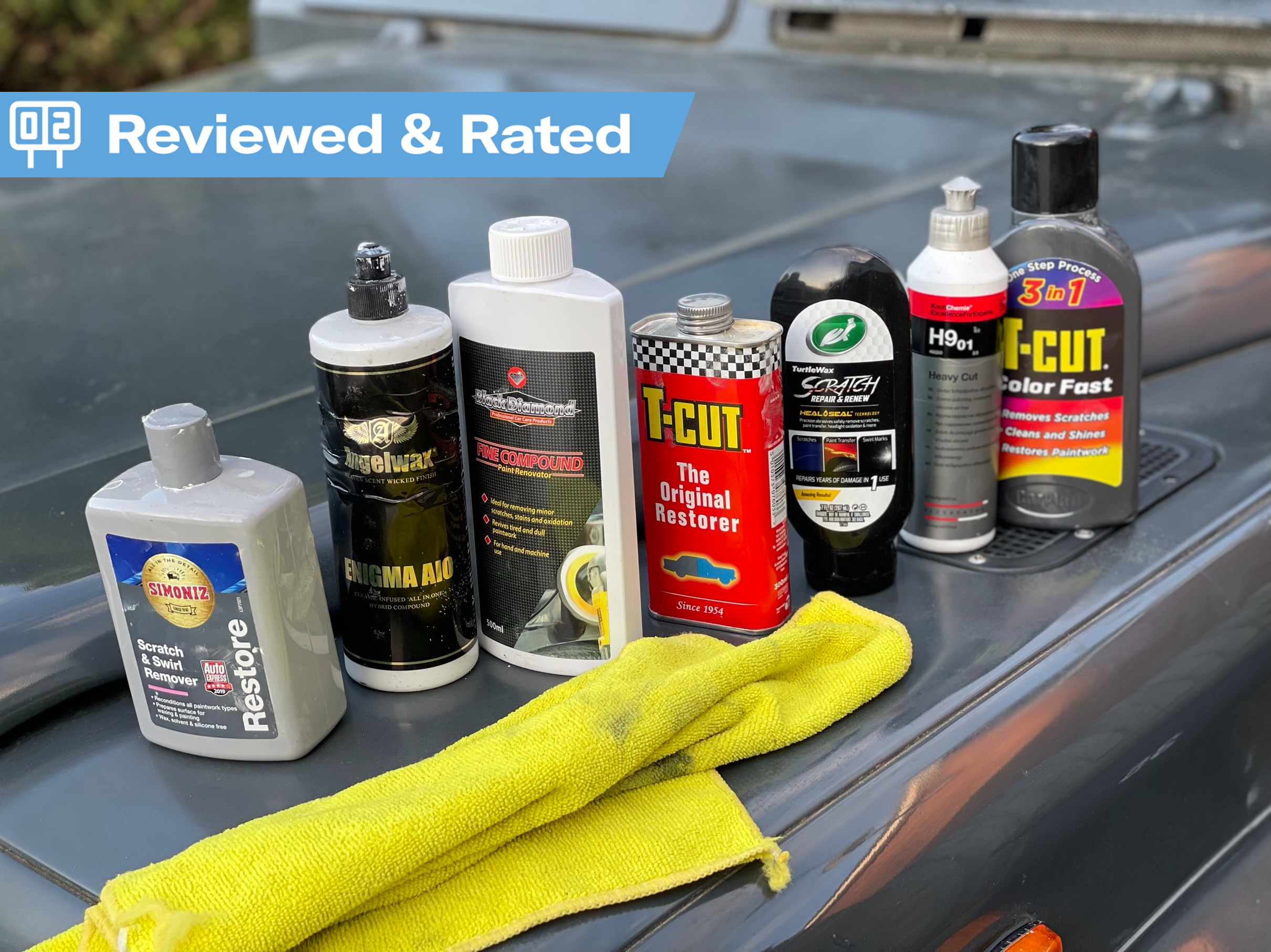 Polishing plastic repair kit for taking out small marks and polishing