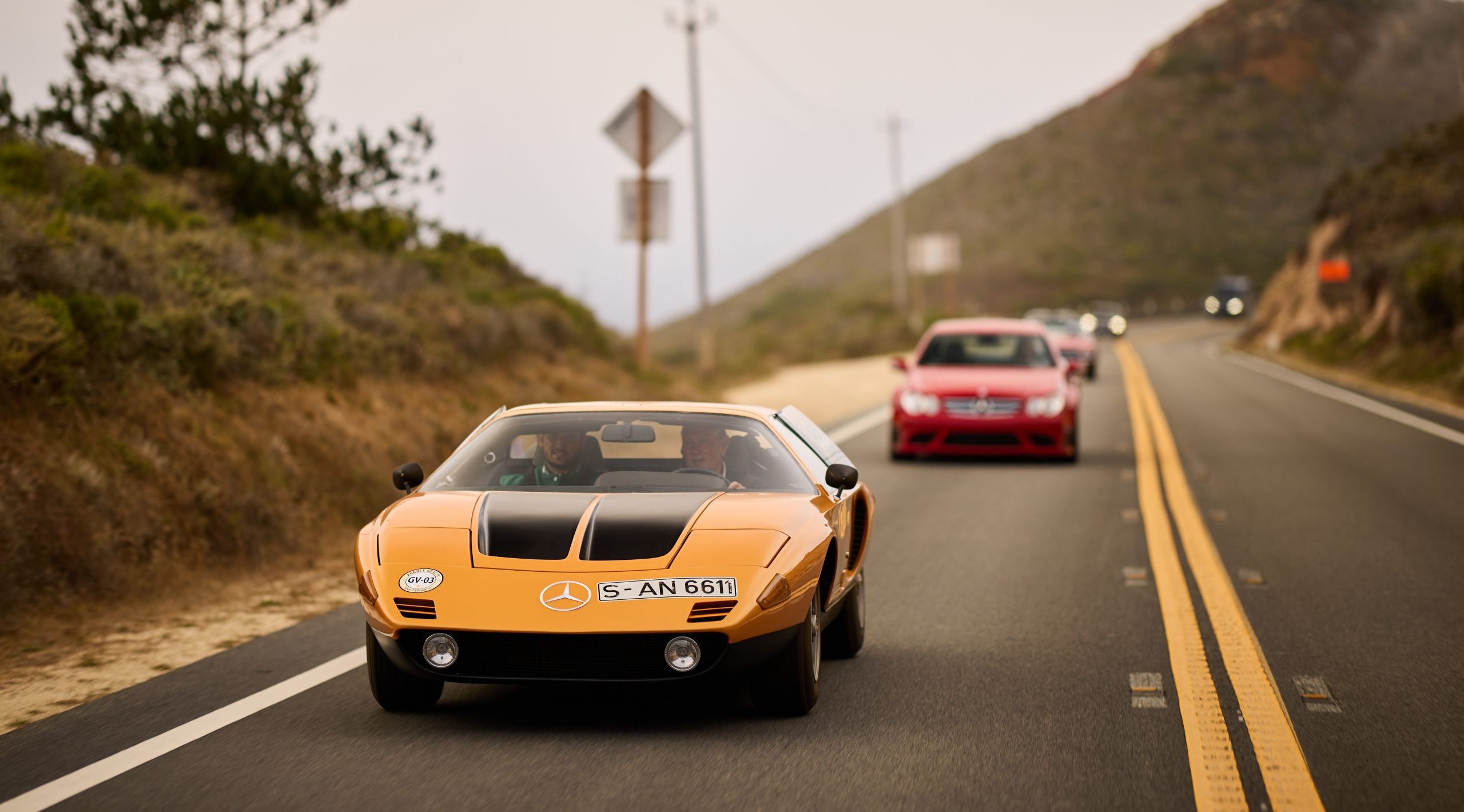 Riding in a 1970 Mercedes-Benz C111 is the ultimate historical tease