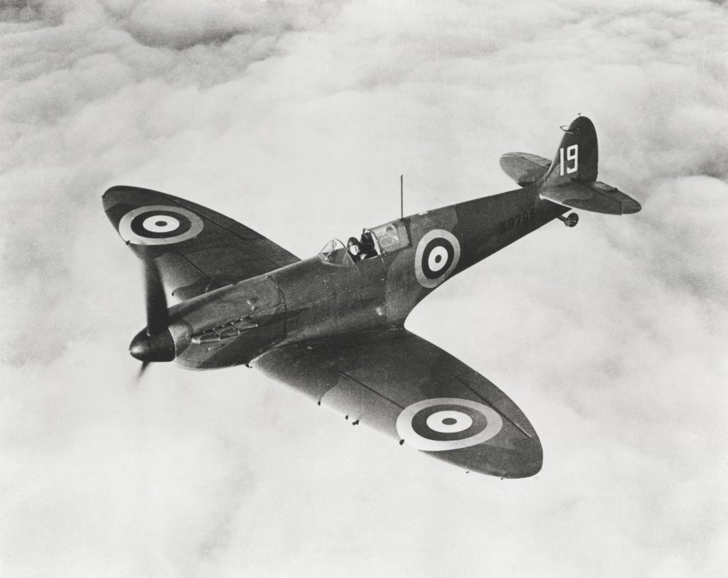 Vickers-Supermarine MK I Spitfire No K9795, 1939.