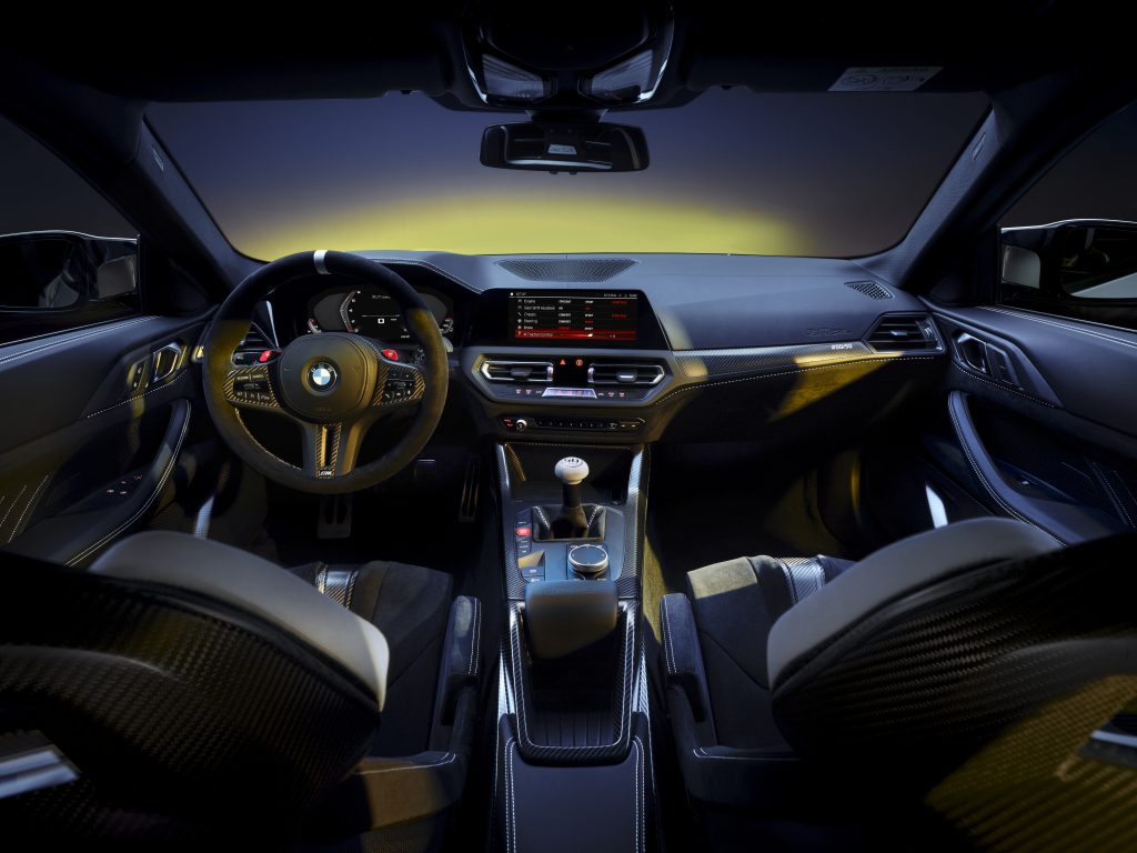 New 2022 BMW 3.0 CSL interior