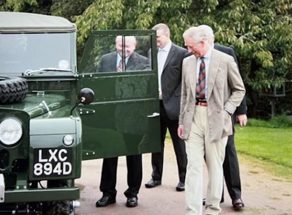 Royal Land Rover Series I goes to auction