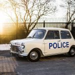 Is the long arm of the law reaching for you with this 1970 Mini Cooper S police car?