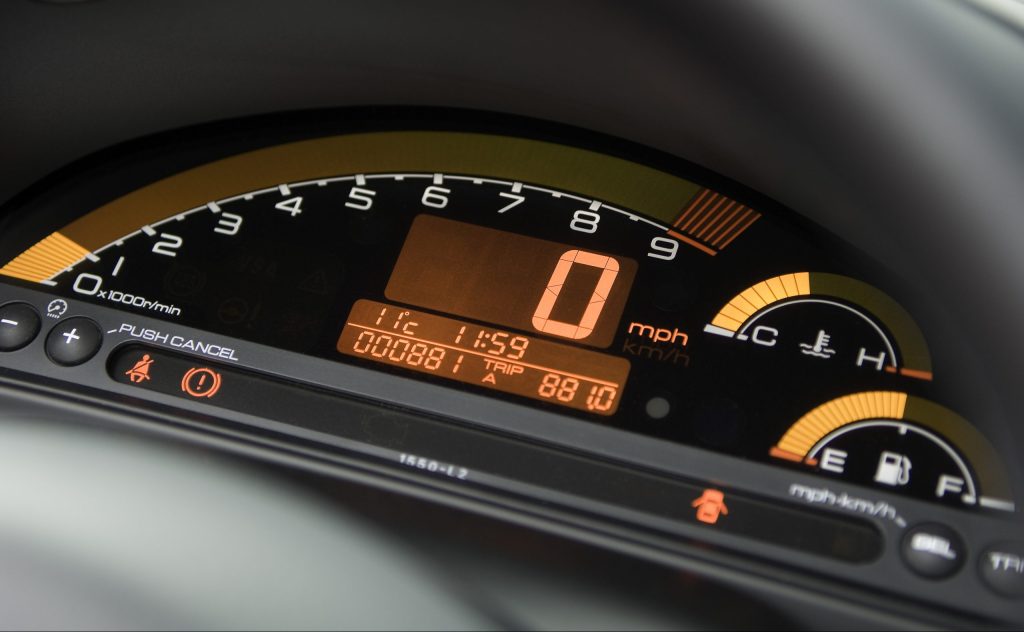 Honda S2000 digital instrument panel