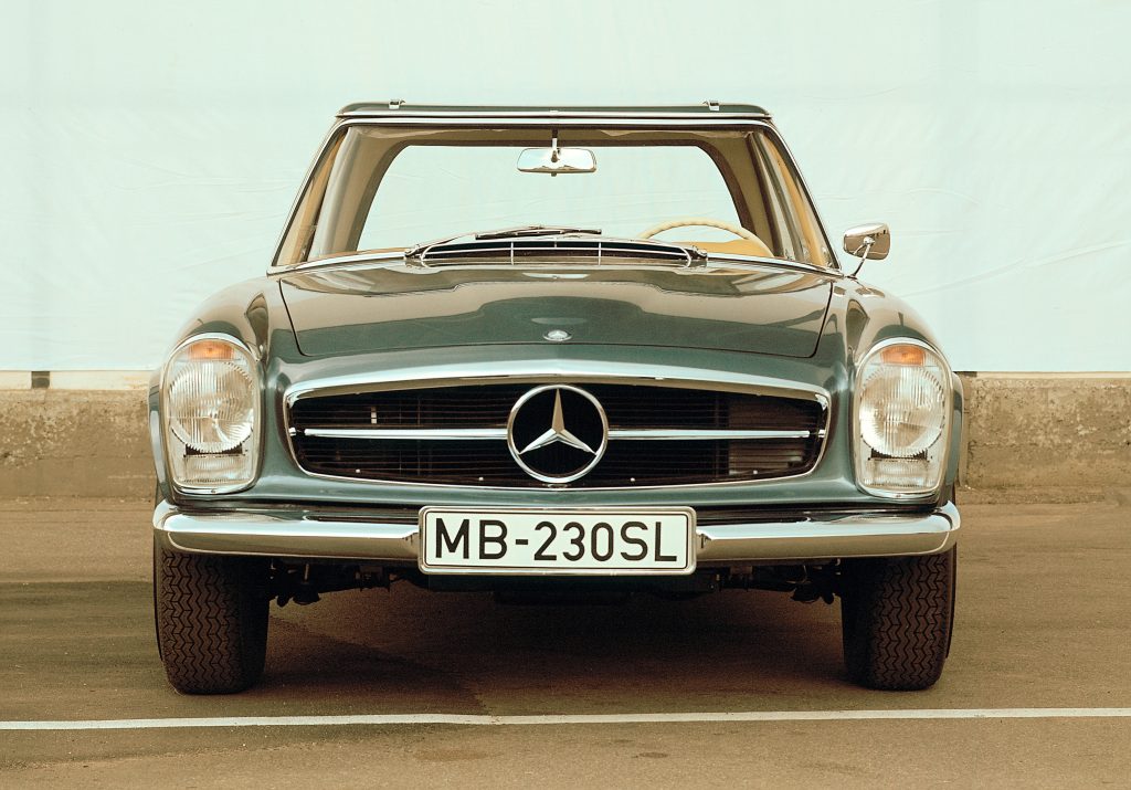 Why the Mercedes SL Pagoda is a masterclass in car design