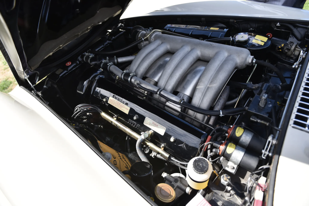 1961 MB 300SL engine bay