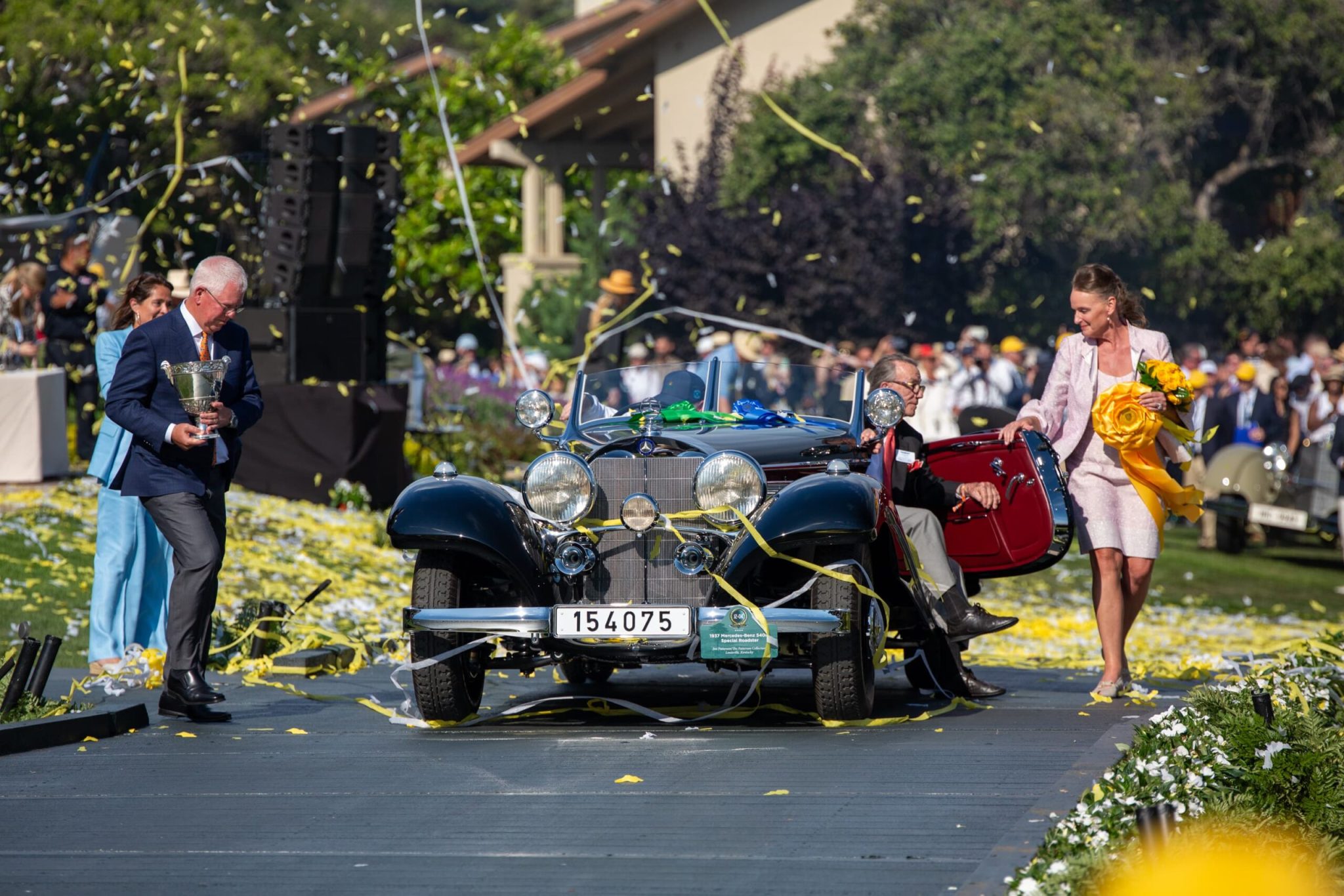 1937 Mercedes-Benz 540K Special Roadster Wins 2023 Pebble Beach ...