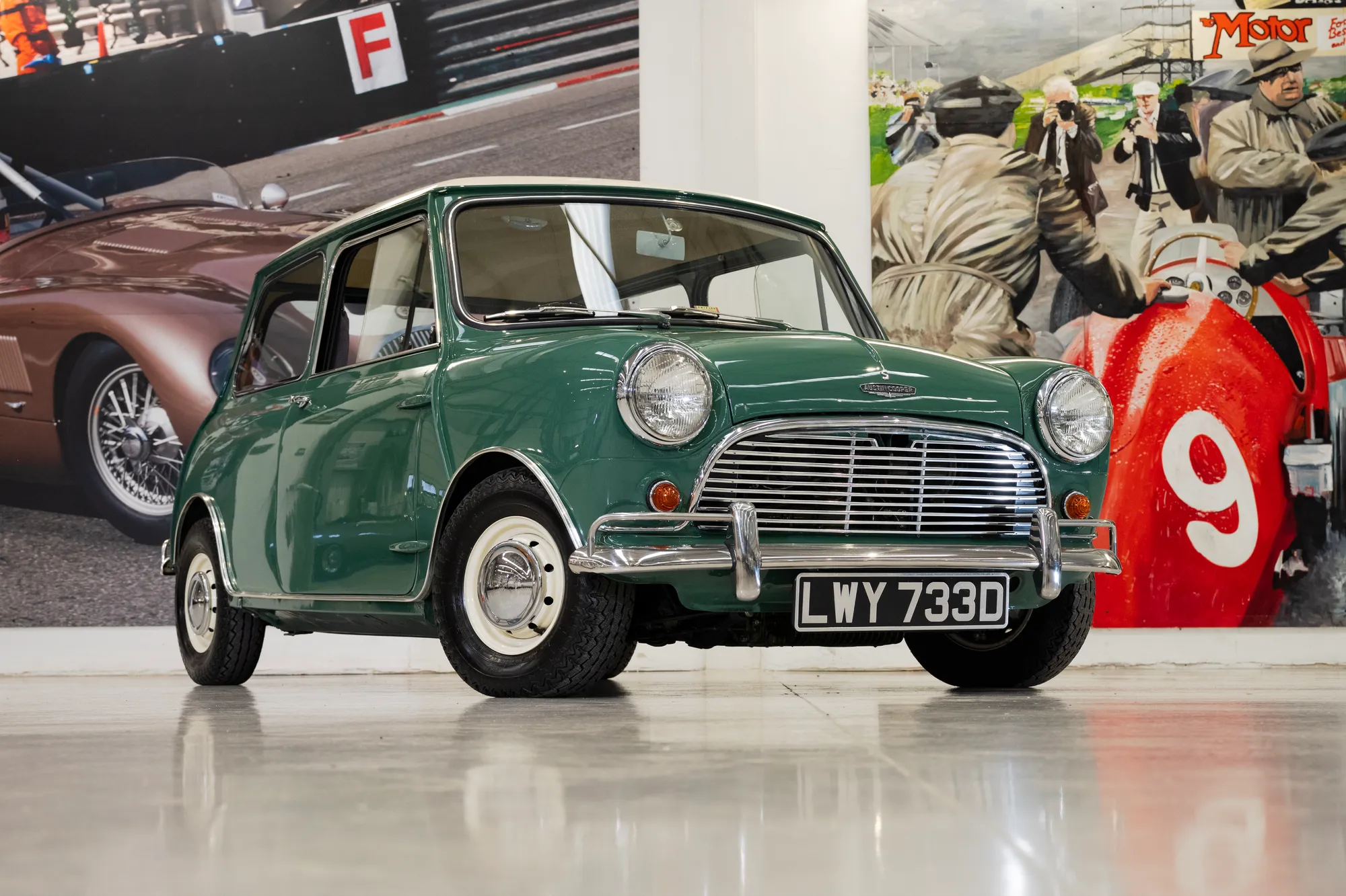 Ex-Cooper family Mini on sale for a mighty £120,000