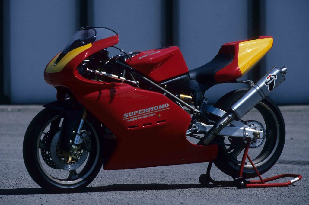 Ducati Supermono profile