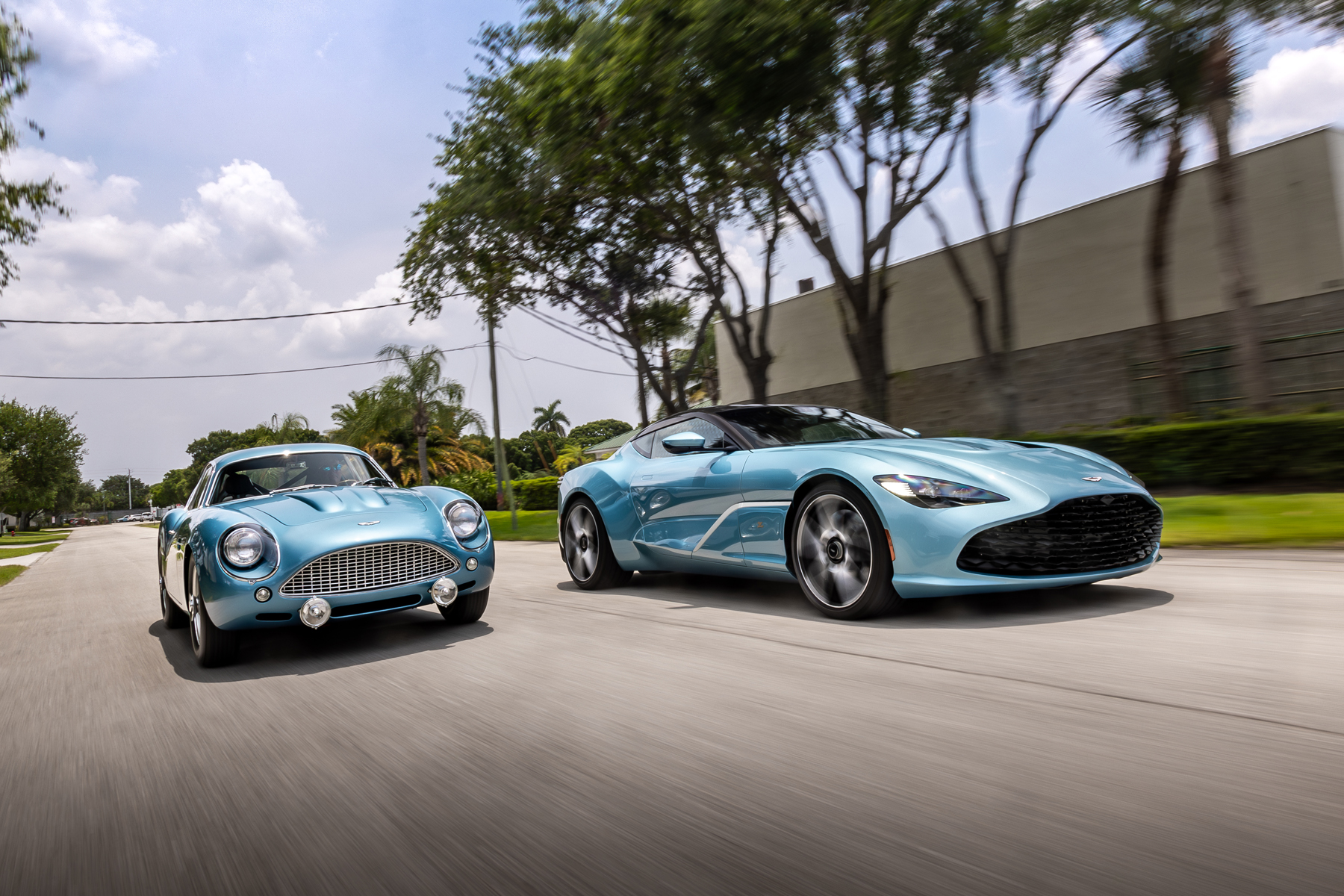 A Prized Pair of Aston Martin Zagatos is For Sale