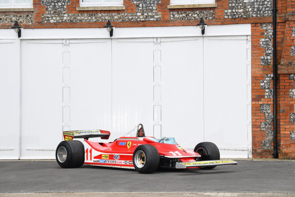 1979 Ferrari 312 T4 Formula 1 Race Car front three quarter