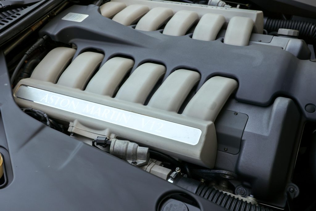 2003 Aston Martin DB7 Zagato V12 engine