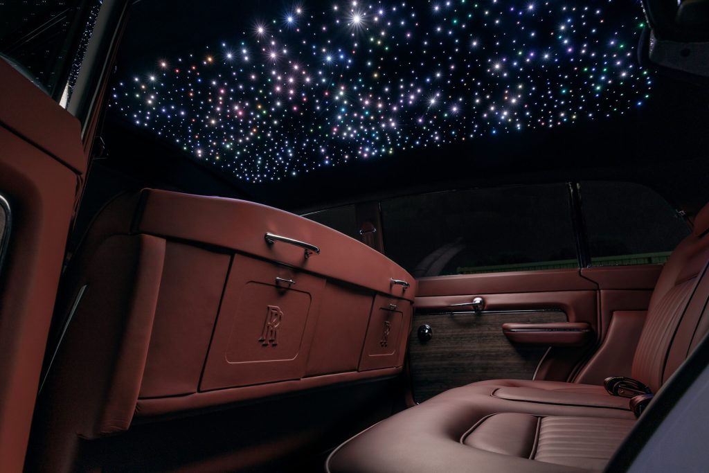 Leno Ringbrothers Custom Rolls-Royce interior