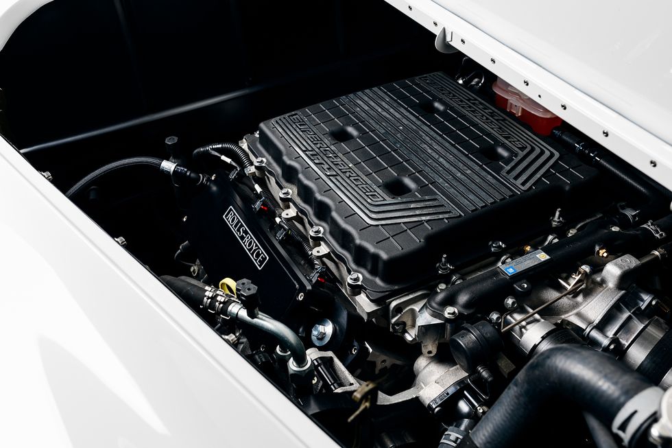 Leno Ringbrothers Custom Rolls-Royce engine