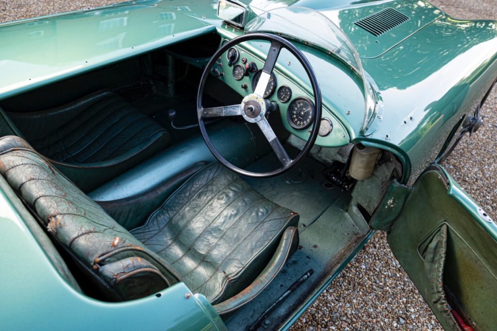 1951 Frazer Nash cockpit