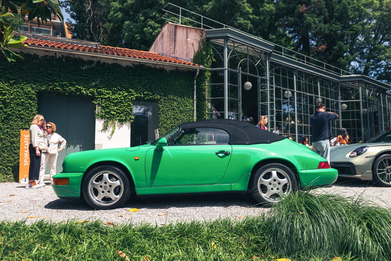 FuoriConcorso green Porsche 964 speedster