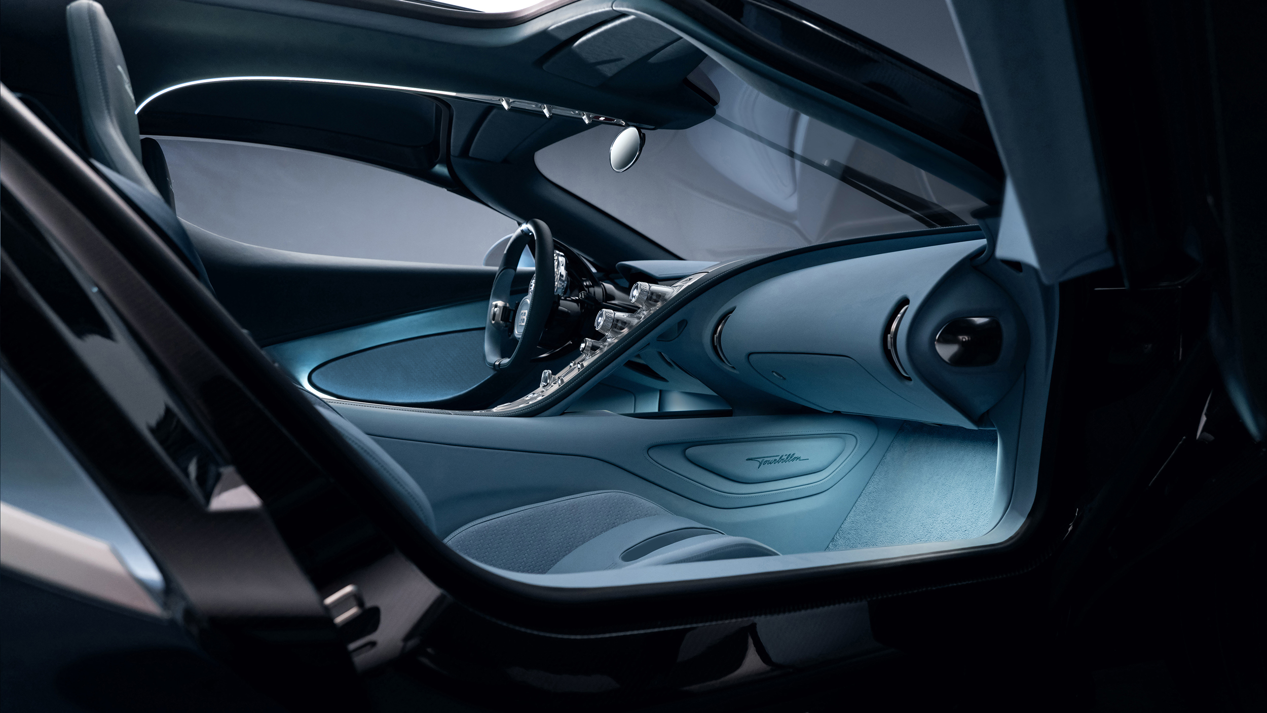 Bugatti Tourbillon interior front dash