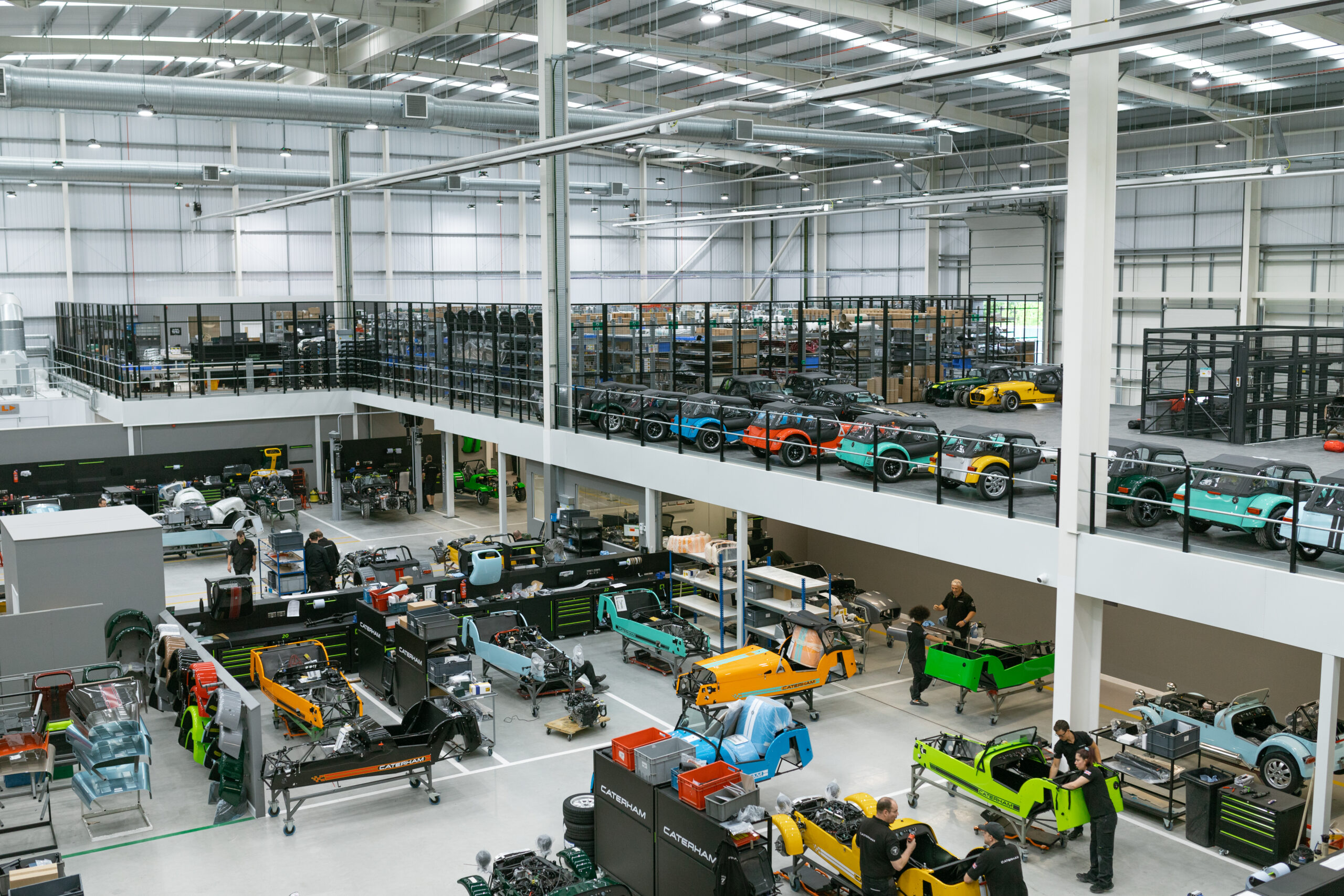 How Caterham Is Racing Forward in Its New Factory