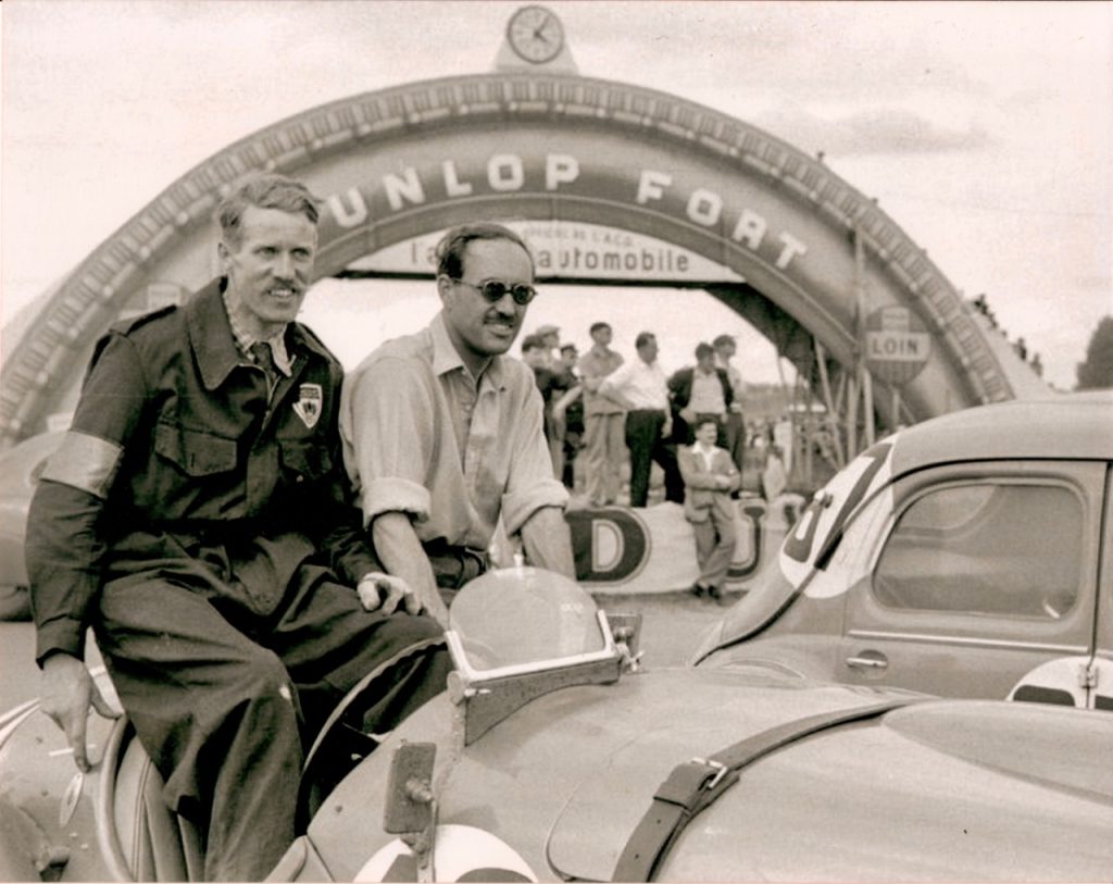 1951 Frazer Nash at Le Mans Gerry Ruddock Rodney Peacock