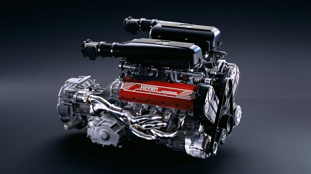 Ferrari F355 V8 engine