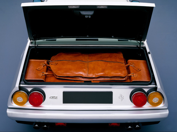 Ferrari 412 rear trunk