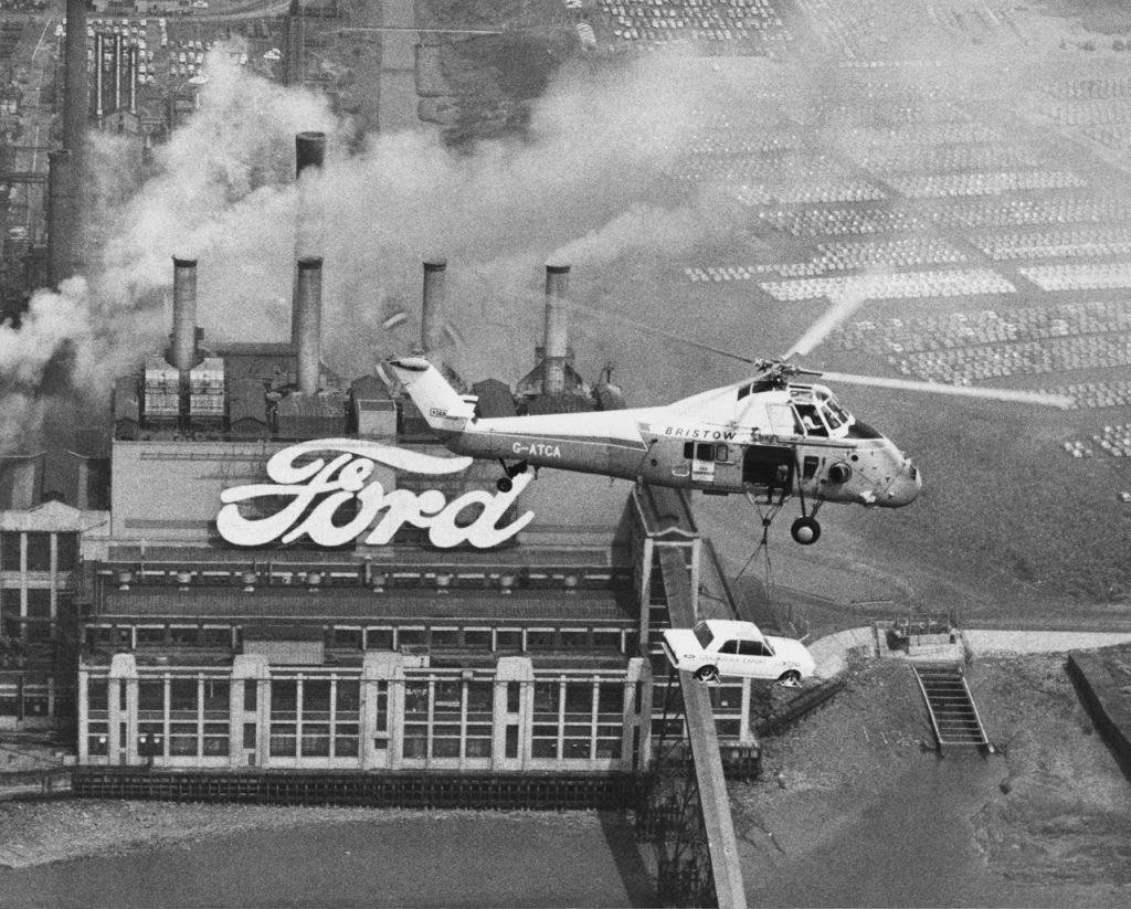 Ford Cortina 1 millionth helicopter