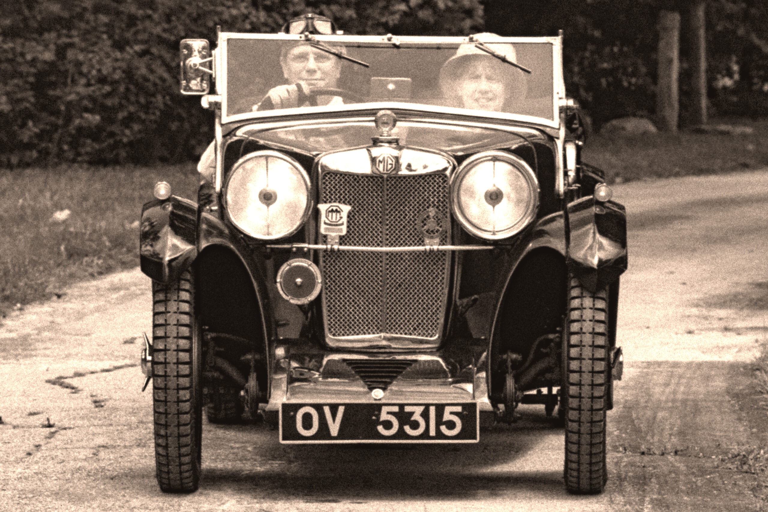 MG-Midget-D-Type front vintage