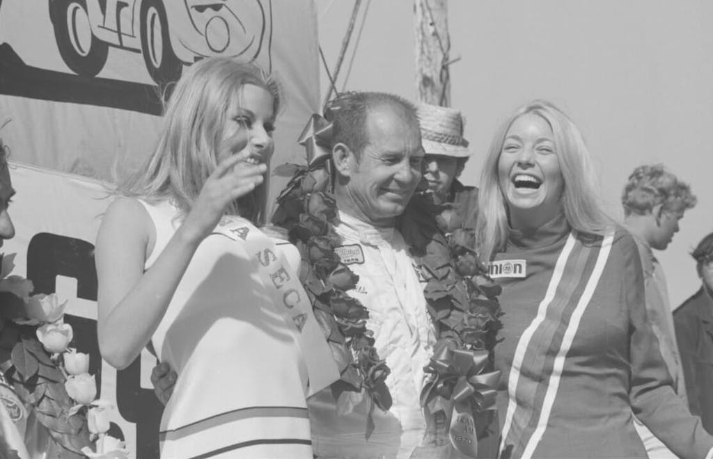 Parnelli-Jones-Celebrating-Victory-at-Laguna-Seca-Trans-Am-Race-1970