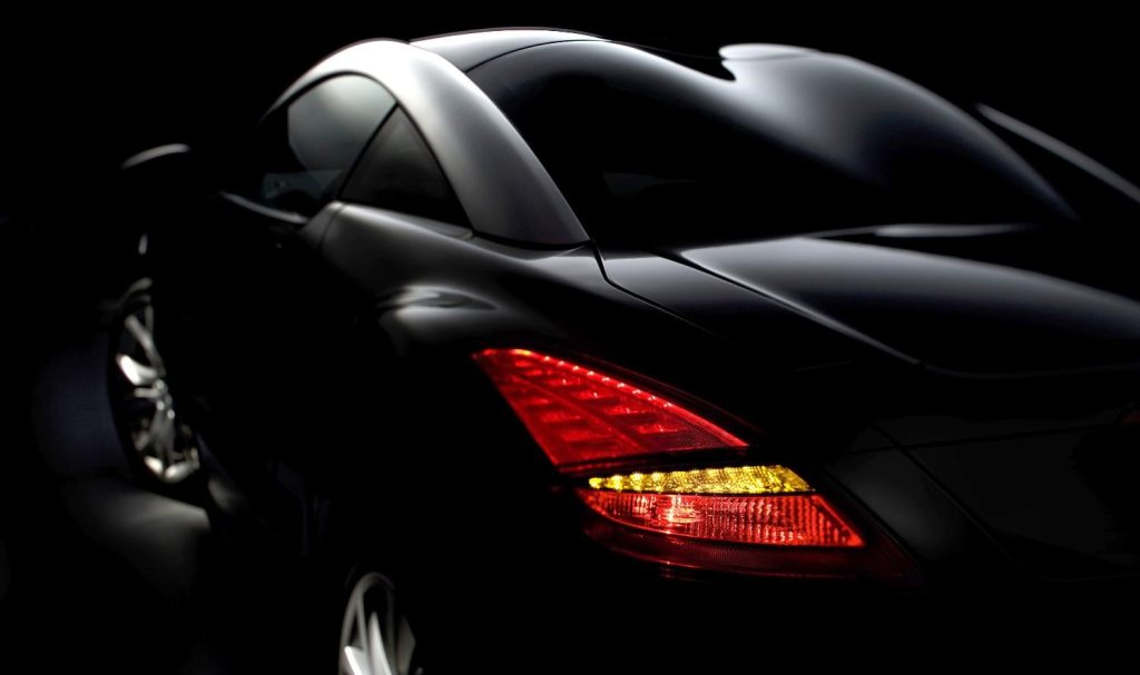 Peugeot RCZ double bubble roof rear window