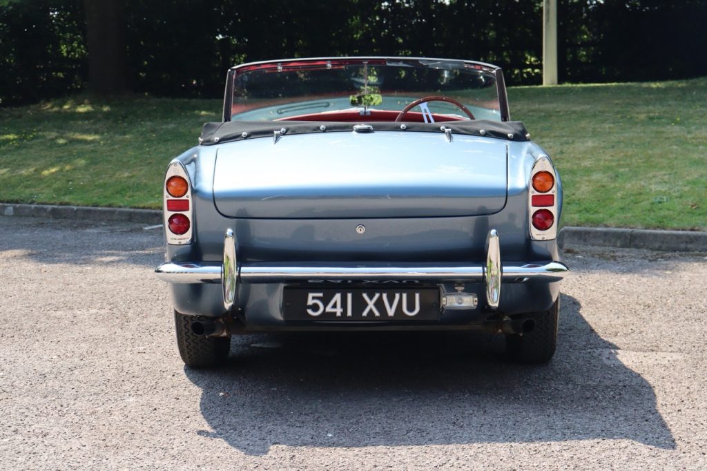 1961 Daimler SP250 rear end