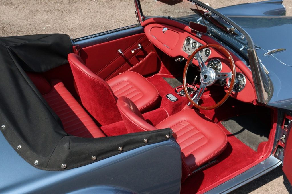 1961 Daimler SP250 interior