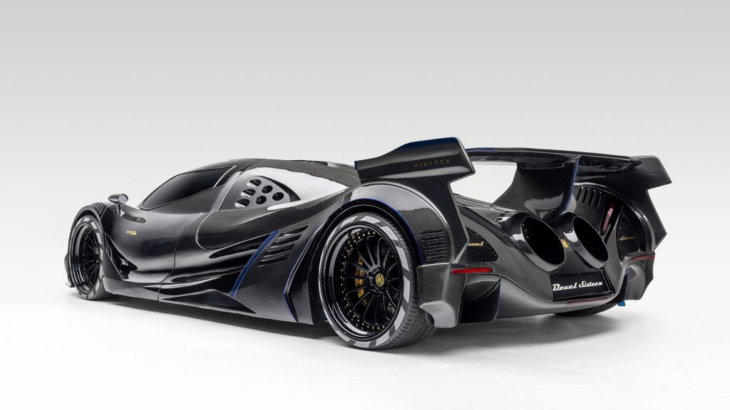 Devel Sixteen rear 3/4