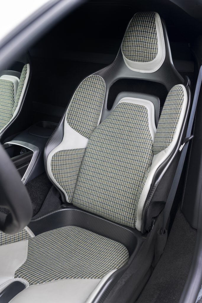 Aston Martin Valour seat