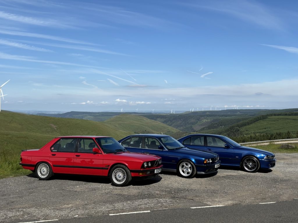 BMW M5s E28 E34 E39