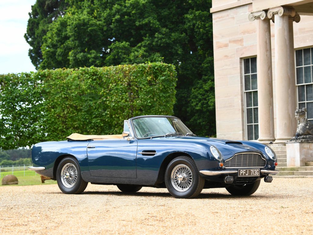 Bonhams Goodwood aston martin db6 volante