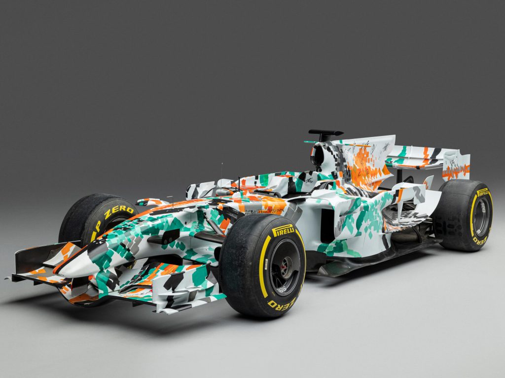 Bonhams force india goodwood f1 auction formula one