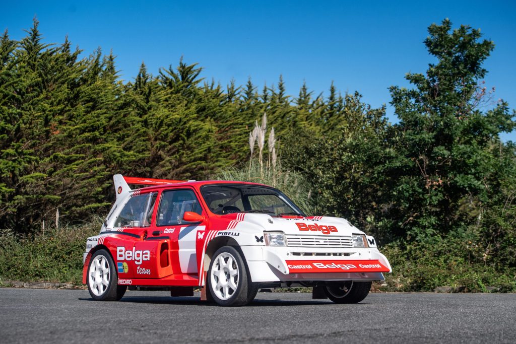 Bonhams goodwood auction group b rally car