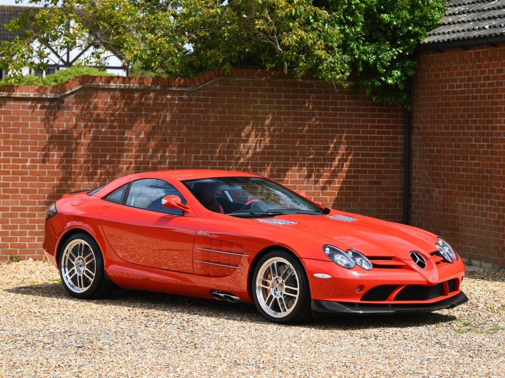 Bonhams mercedes-mclaren slr crown edition goodwood auction