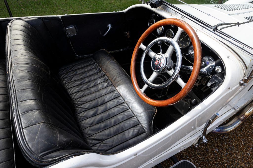 1928 Mercedes-Benz 36/220 S-Type Four-Seated Sports Tourer interior bonhams