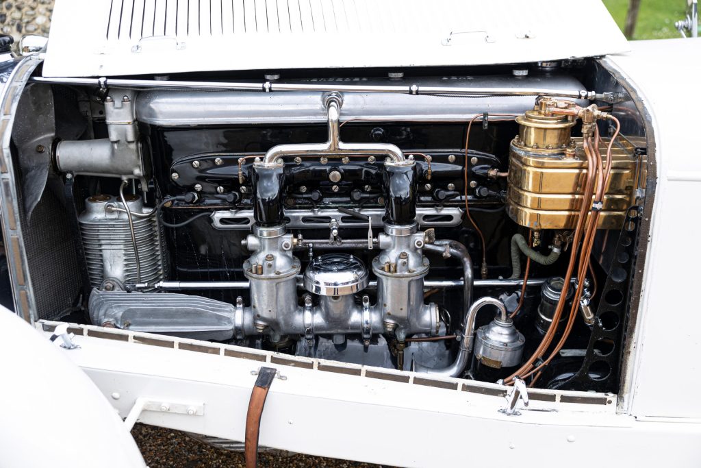 1928 Mercedes-Benz 36/220 S-Type Four-Seated Sports Tourer engine